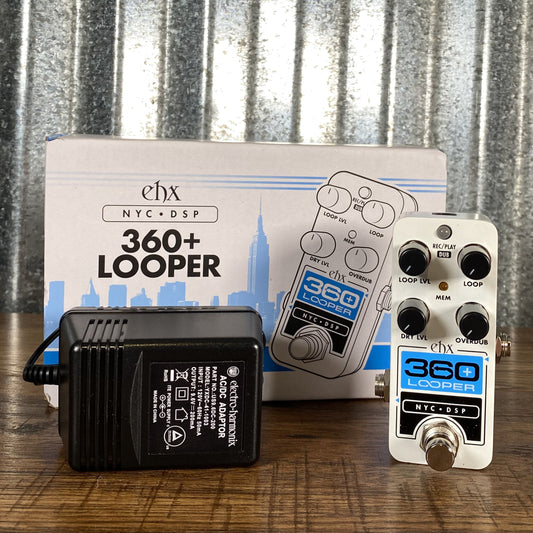 Electro-Harmonix EHX Pico 360 + Plus Looper Guitar Effect Pedal Demo