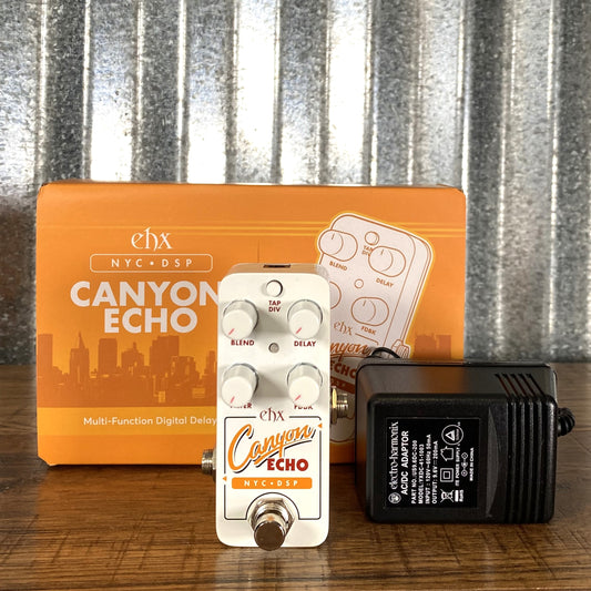 Electro-Harmonix EHX Pico Canyon Echo Digital Delay Demo