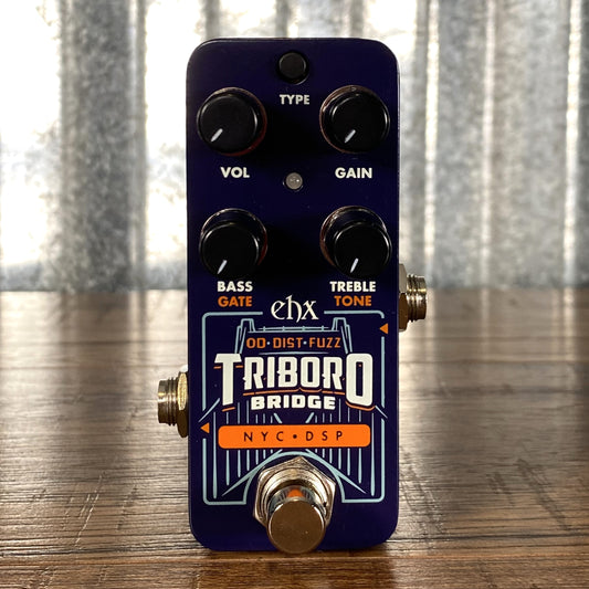 Electro-Harmonix EHX Pico Triboro Bridge Overdrive, Fuzz & Distortion Guitar Effect Pedal Demo