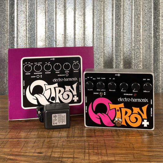 Electro-Harmonix EHX Q-Tron + Plus Envelope Filter with Effects Loop Guitar Pedal Demo