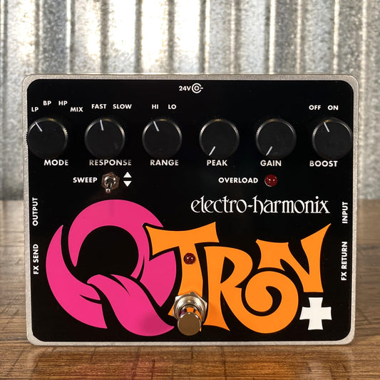 Electro-Harmonix EHX Q-Tron + Plus Envelope Filter with Effects Loop Guitar Pedal Demo