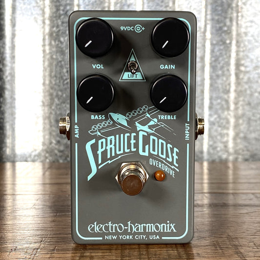 Electro-Harmonix EHX Spruce Goose Overdrive Guitar Effect Pedal Demo
