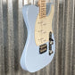 G&L USA Fullerton Deluxe ASAT Z3 Sonic Blue Guitar & Bag Used