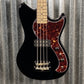 G&L USA Fullerton Deluxe Fallout Bass 4 String Jet Black & Bag Used
