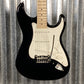 G&L USA Fullerton Deluxe Legacy Jet Black Guitar & Bag Used