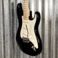 G&L USA Fullerton Deluxe Legacy Jet Black Guitar & Bag Used
