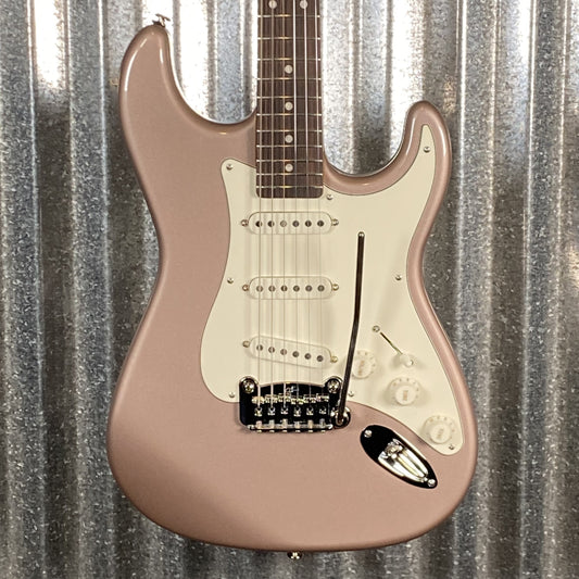 G&L USA Fullerton Deluxe Legacy Shoreline Gold Guitar & Bag Used