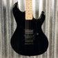 G&L USA Fullerton Deluxe Rampage 24 Jet Black Guitar & Bag Used