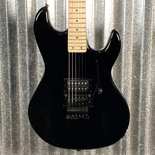 G&L USA Fullerton Deluxe Rampage 24 Jet Black Guitar & Bag Used