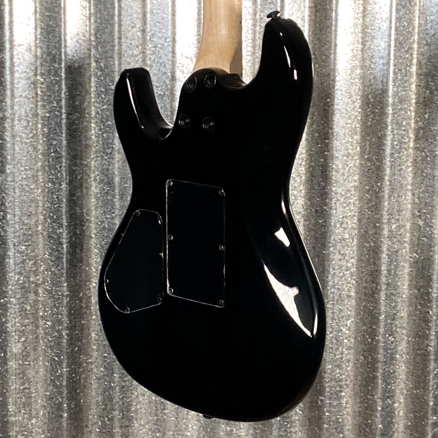 G&L USA Fullerton Deluxe Rampage 24 Jet Black Guitar & Bag Used