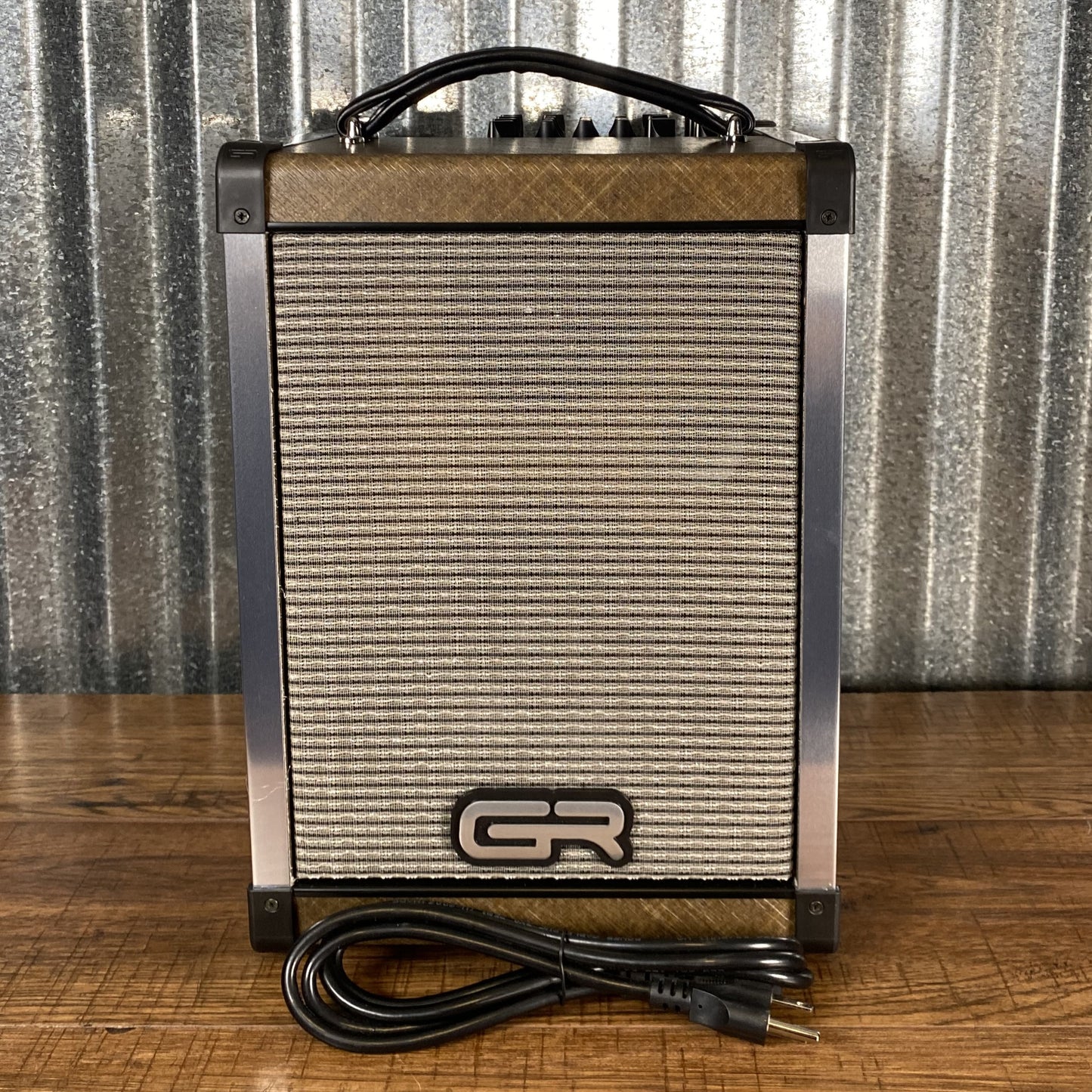 GR Guitar NF Acoustic 6 120 Watt 1x6 3 Channel with Effects Guitar Amplifier Combo Natural Fiber Demo
