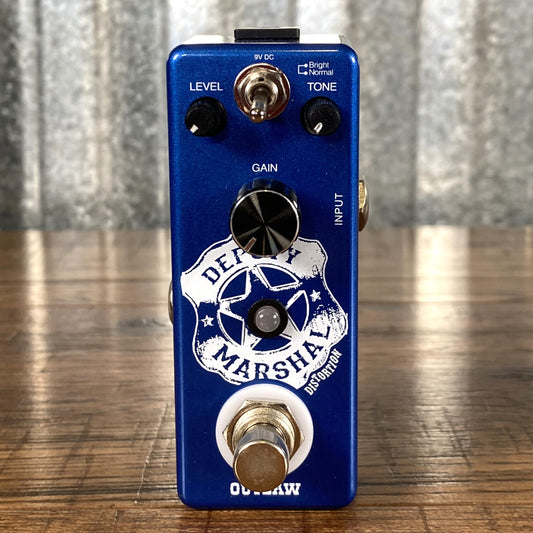 Outlaw Effects Deputy Marshal Plexi Distortion Guitar Effect Pedal Demo