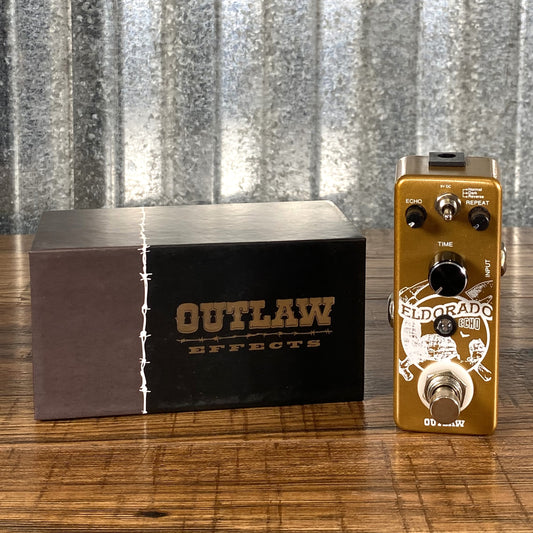 Outlaw Effects Eldorado 3 Mode Echo Guitar Effect Pedal Demo