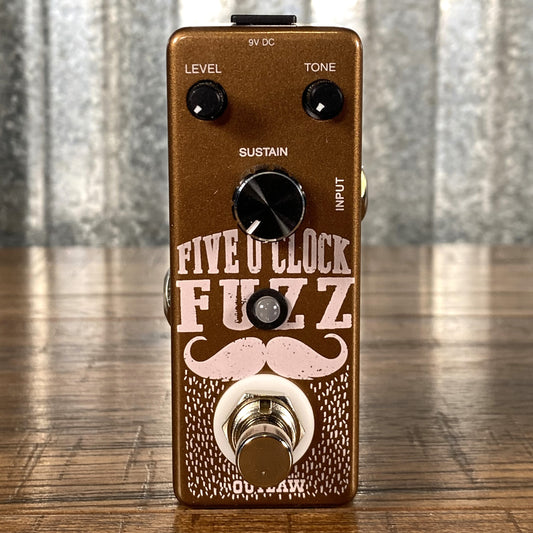 Outlaw Effects Five O'Clock Fuzz Guitar Effect Pedal Demo