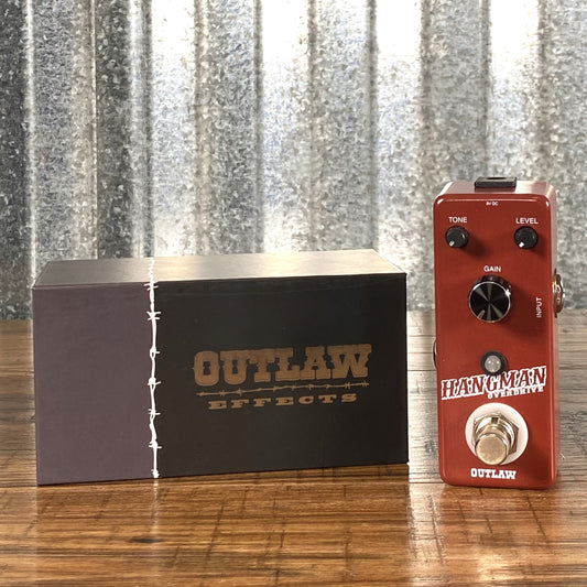 Outlaw Effects Hangman Overdrive Guitar Effect Pedal Demo