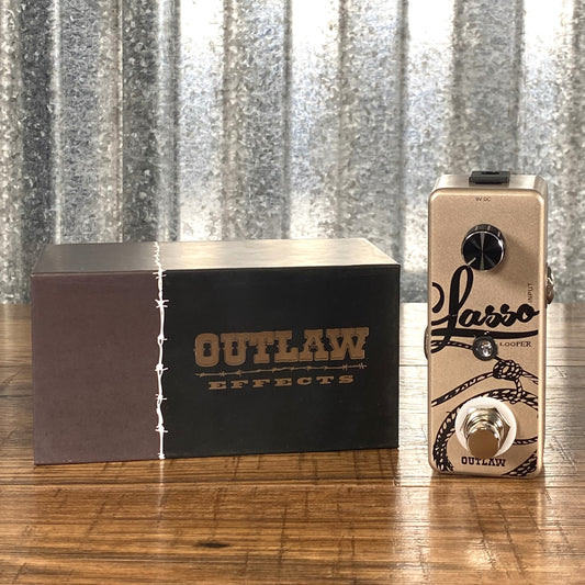 Outlaw Effects Lasso Looper Looping Guitar Effect Pedal Demo