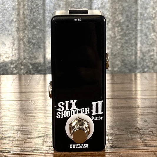 Outlaw Effects Six Shooter II Chromatic Tuner Guitar Effect Pedal Demo