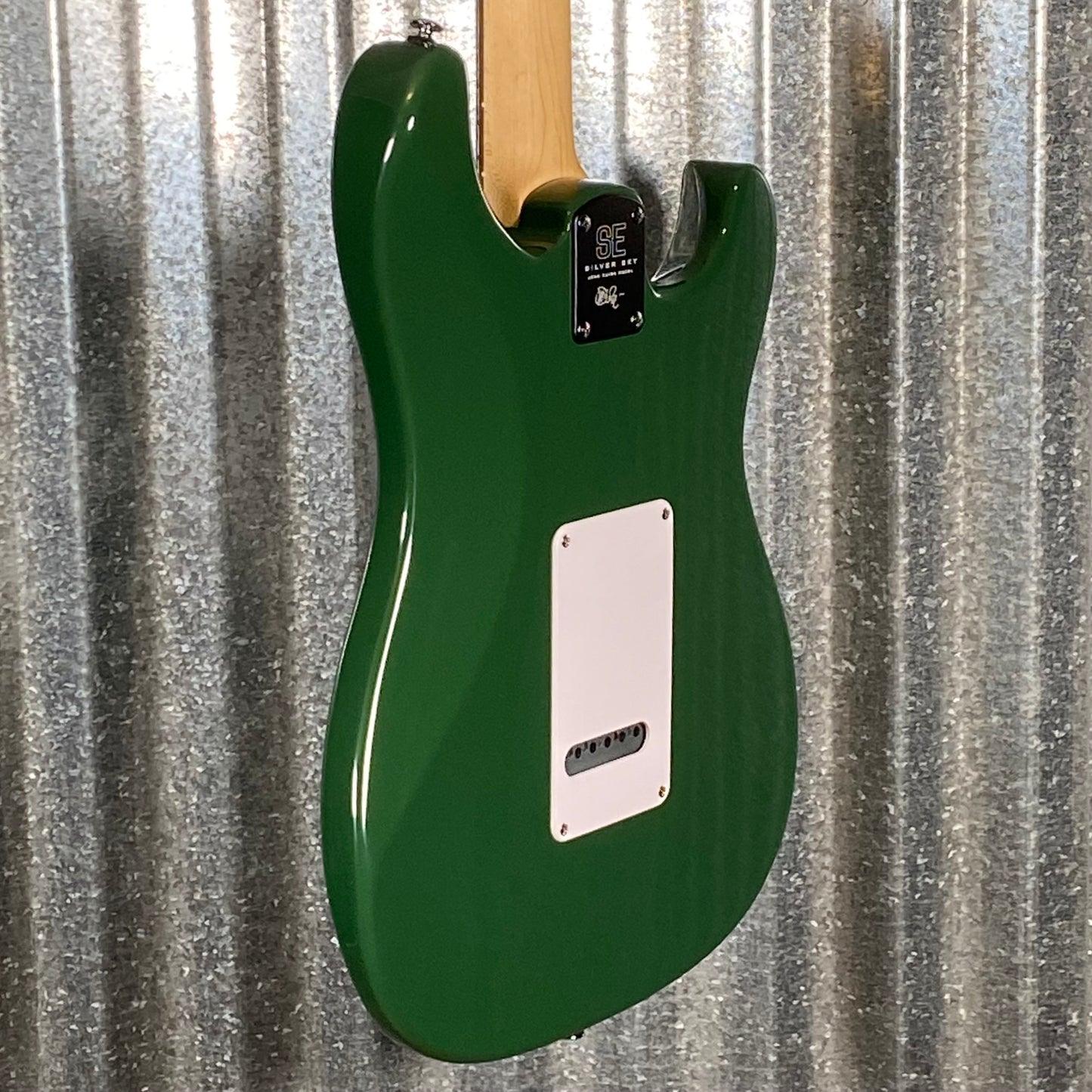 PRS Paul Reed Smith SE Silver Sky Laurel Green Rosewood Left Hand Guitar & Bag Used