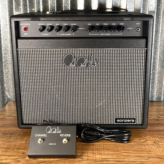 PRS Paul Reed Smith Sonzera 20 Watt 1x12 Two Channel Tube Guitar Amplifier Combo Demo