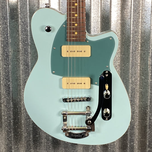 Reverend Charger 290 Bigsby Chronic Blue Guitar Used