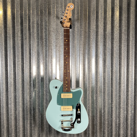 Reverend Charger 290 Bigsby Chronic Blue Guitar Used