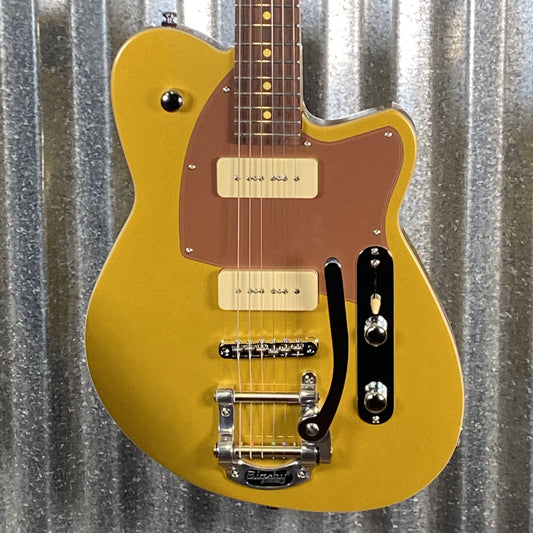 Reverend Charger 290 Bigsby Venetian Gold Guitar Used