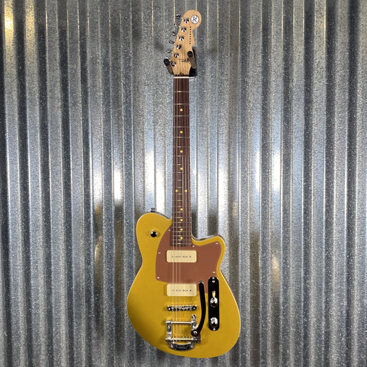 Reverend Charger 290 Bigsby Venetian Gold Guitar Used