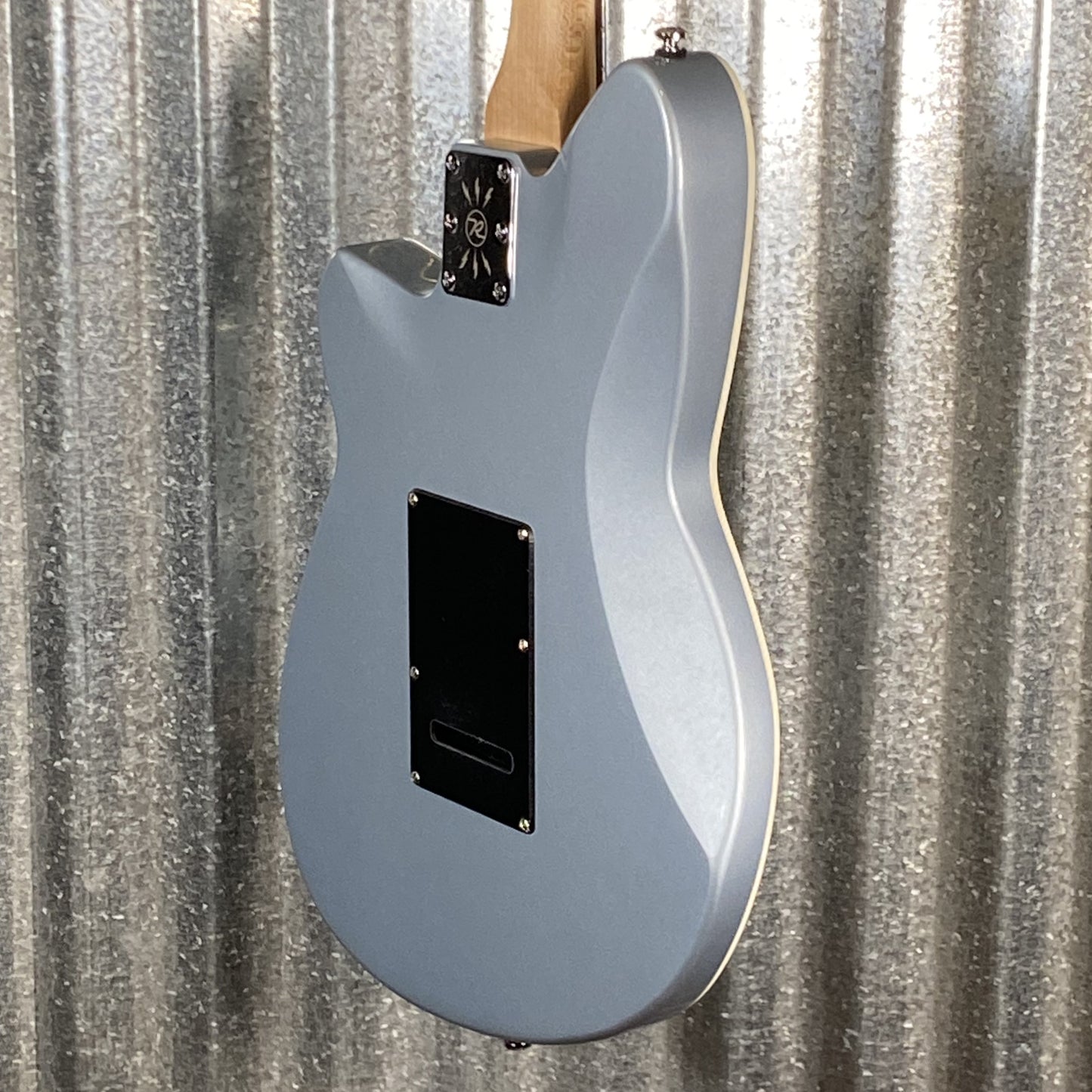 Reverend Double Agent W Metallic Silver Freeze Guitar Used