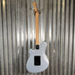 Reverend Double Agent W Metallic Silver Freeze Guitar Used