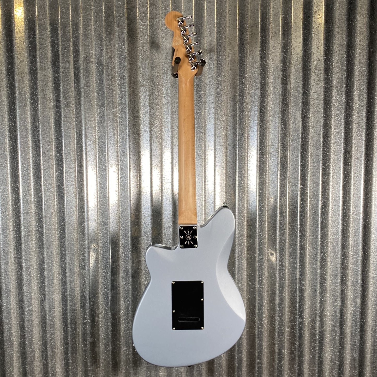 Reverend Double Agent W Metallic Silver Freeze Guitar Used