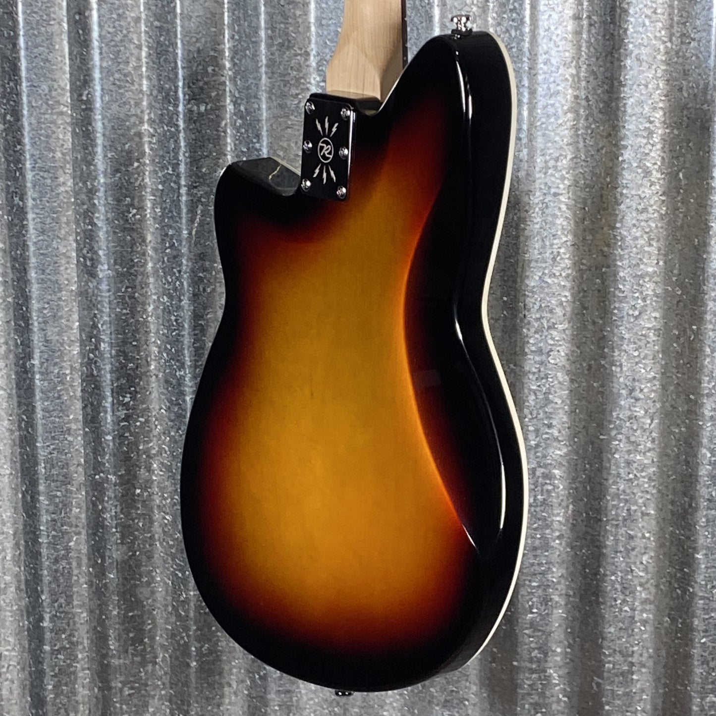 Reverend Jetstream HCB Bigsby 3 Tone Sunburst Railhammer Guitar Used