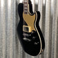 Reverend Roundhouse Jr Midnight Black Guitar Used