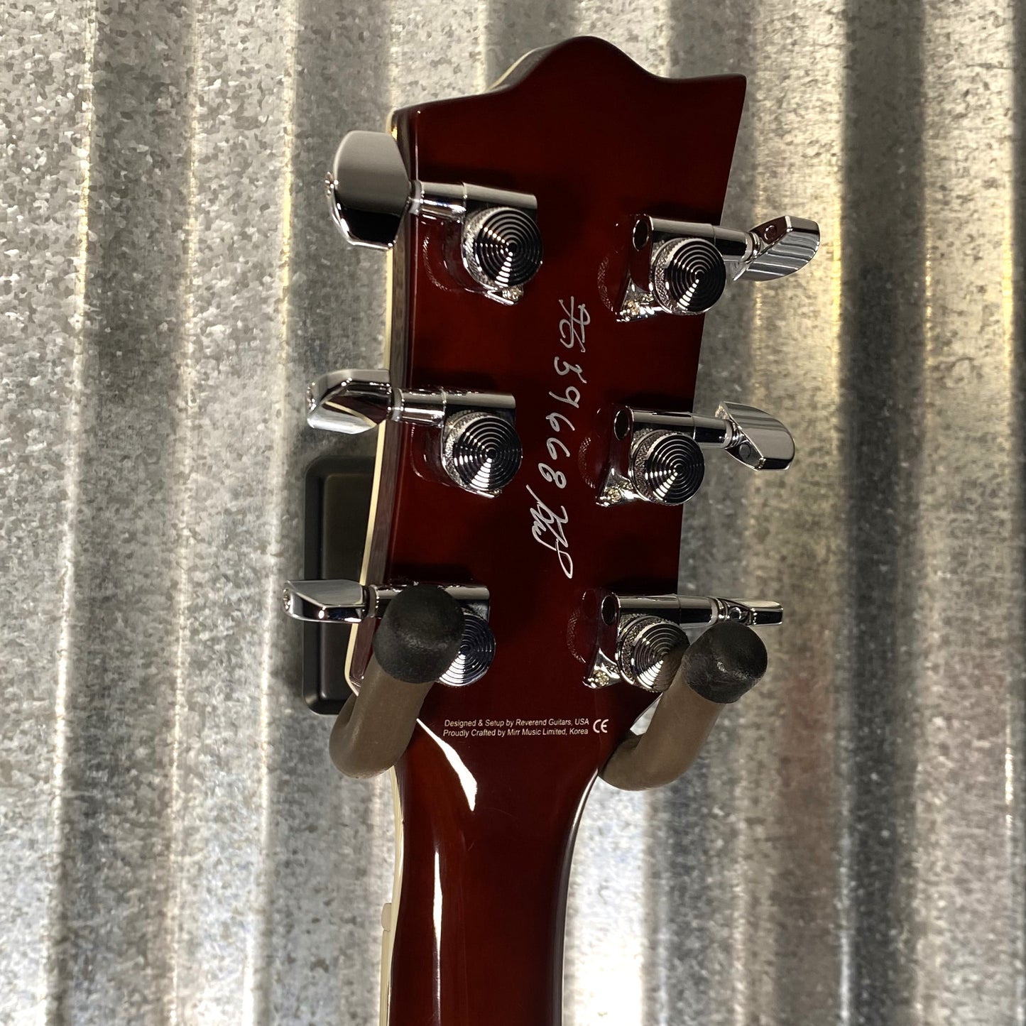 Reverend RoundHouse RA Transparent Wine Red Guitar Used