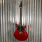 Reverend Spacehawk HT Metallic Red Guitar Used