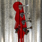 Reverend Thundergun 4 String Bass Transparent Cherry Used