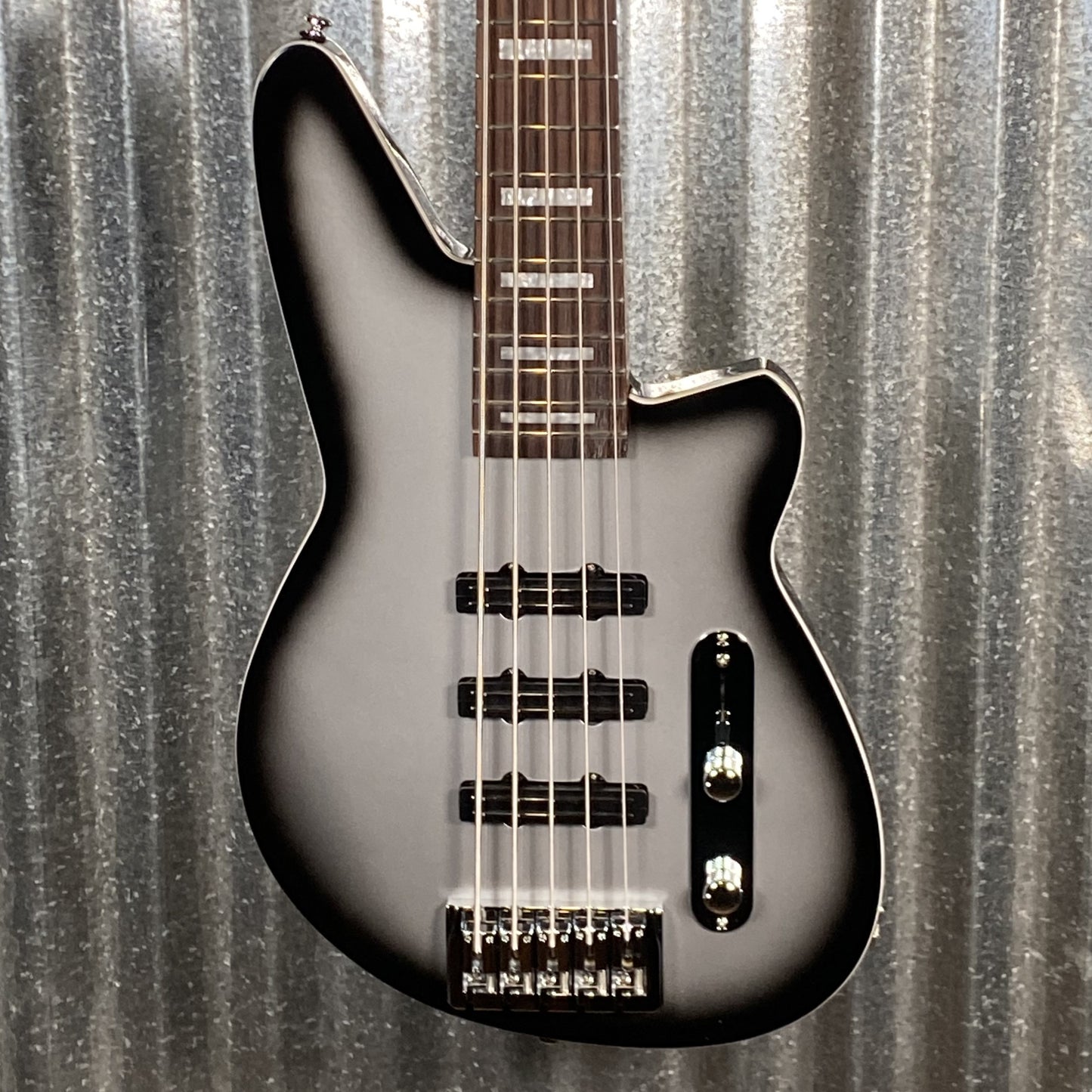 Reverend Triad 5 String Bass Silver Burst Used