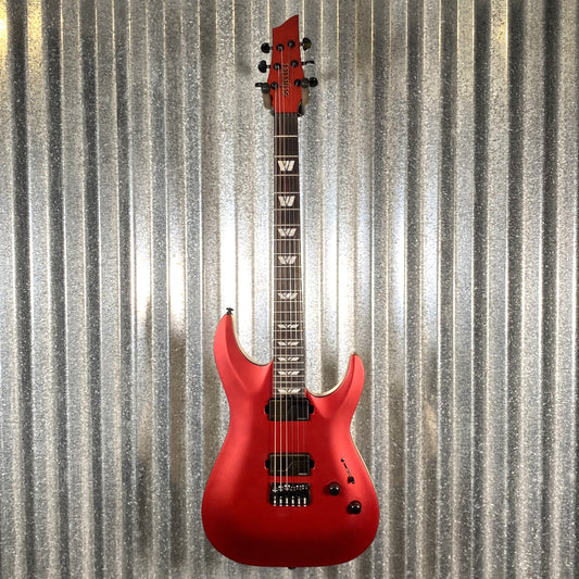 Schecter C-1 SLS Custom Hardtail Fishman Pickups Racing Red Guitar Used