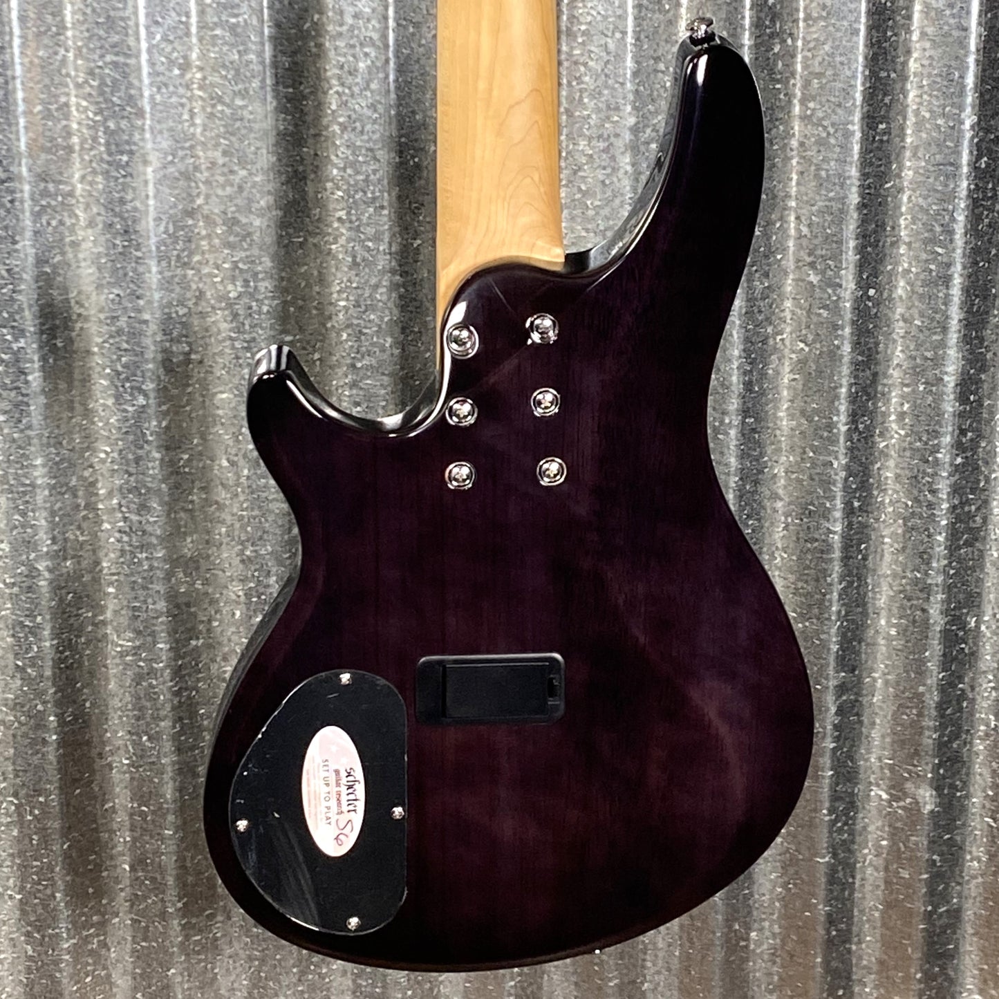 Schecter C-5 Plus 5 String Bass Charcoal Burst Used
