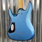 Schecter C-6 Deluxe Satin Metallic Light Blue Guitar Used
