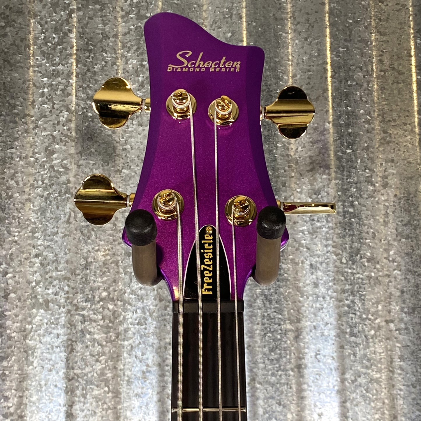 Schecter FreeZesicle-4 Ricky Freeze Smith Morris Day and the Time 4 String Bass Freeze Purple Used