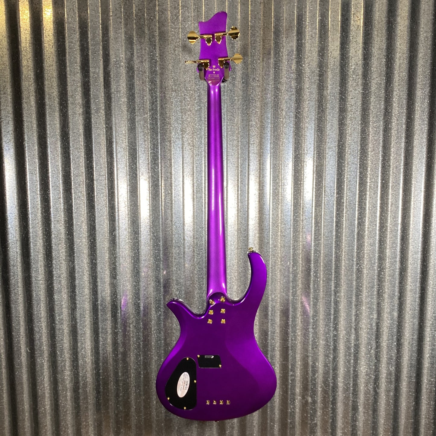 Schecter FreeZesicle-4 Ricky Freeze Smith Morris Day and the Time 4 String Bass Freeze Purple Used