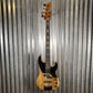 Schecter Model-T 5 Exotic 5 String Bass Natural Satin Black Limba Used