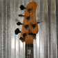 Schecter Model-T 5 Exotic 5 String Bass Natural Satin Black Limba Used