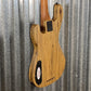 Schecter Model-T 5 Exotic 5 String Bass Natural Satin Black Limba Used