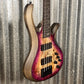 Schecter Riot 4 String Bass Inferno Burst Used