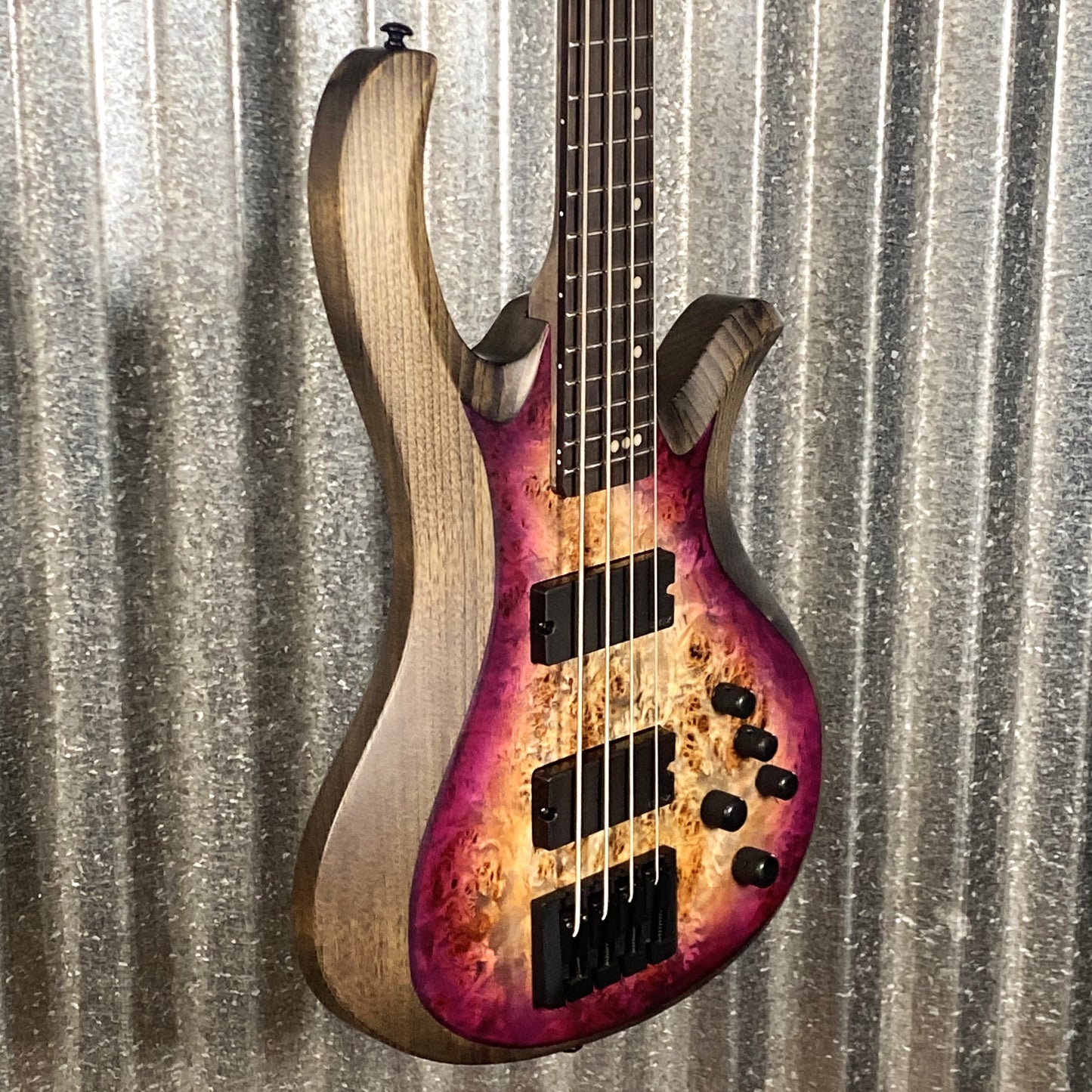 Schecter Riot 4 String Bass Inferno Burst Used