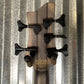 Schecter Riot 5 String Bass Inferno Burst Used