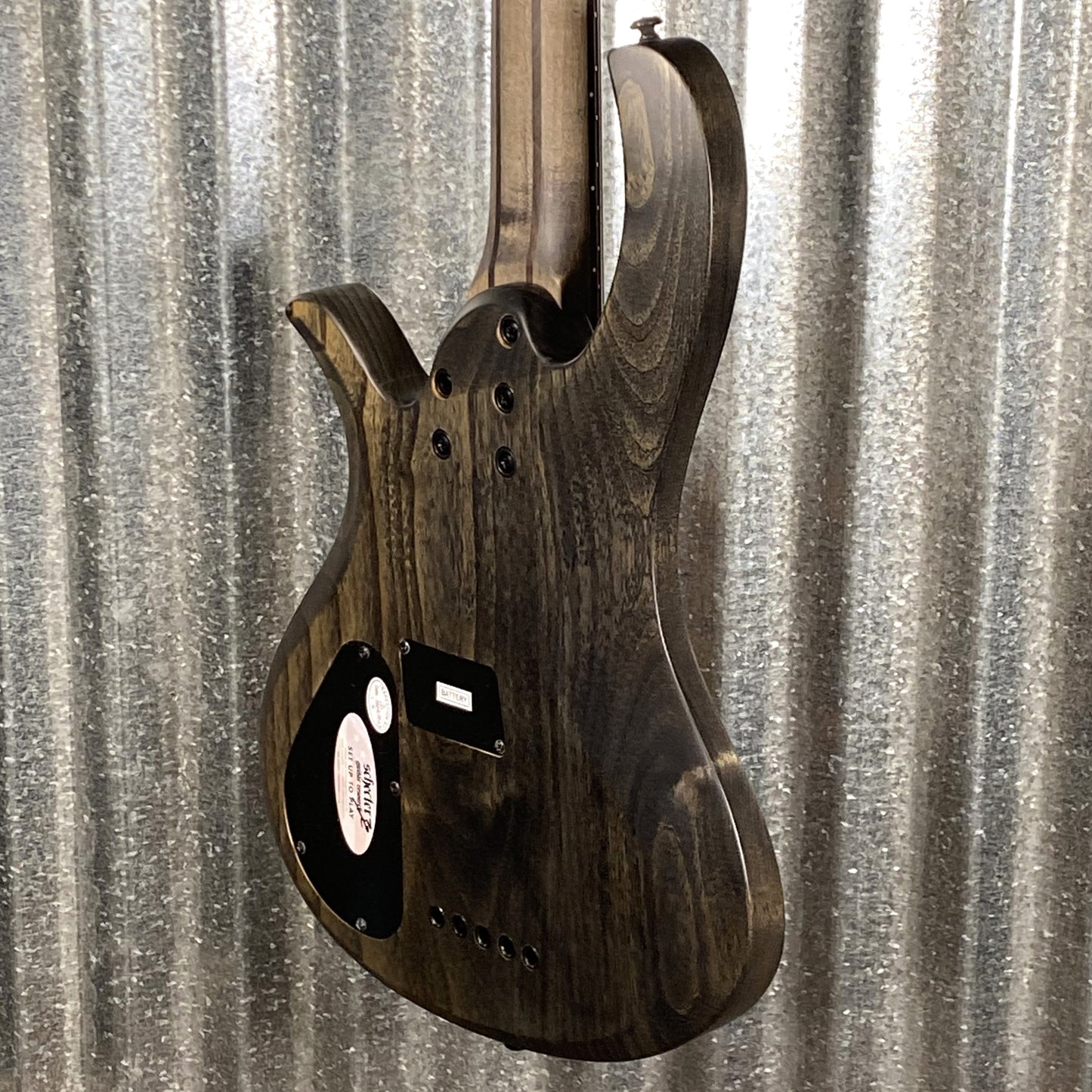 Schecter Riot 5 String Bass Inferno Burst Used