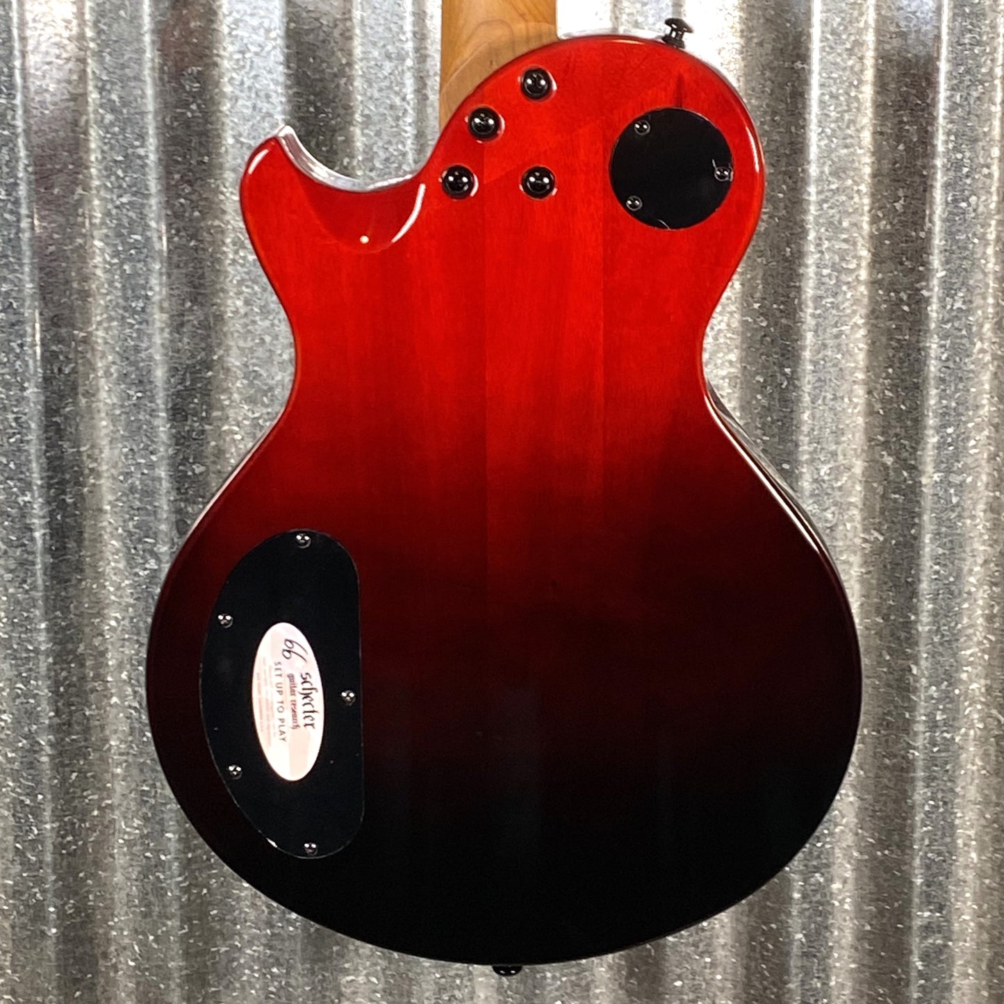 Schecter Solo-II Standard Blood Burst Guitar Used