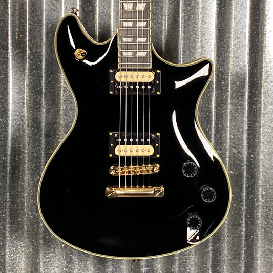 Schecter Tempest Custom Gloss Black Guitar Used